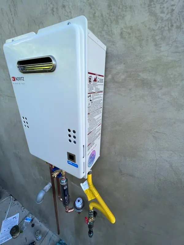 Tankless water heater installation for Baker Bridge homes